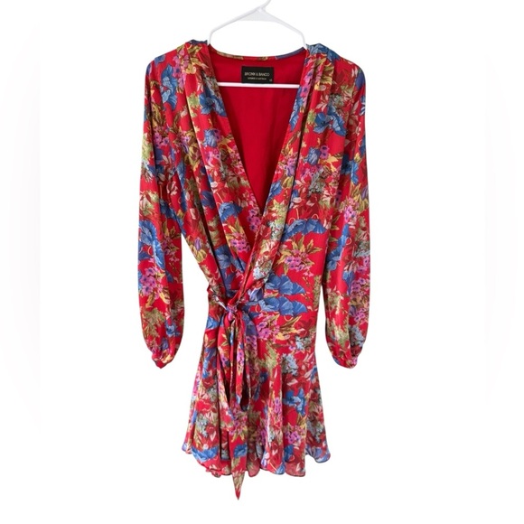 Bronx & Banco Catalina Robe Dress in Multicolor - Picture 3 of 8